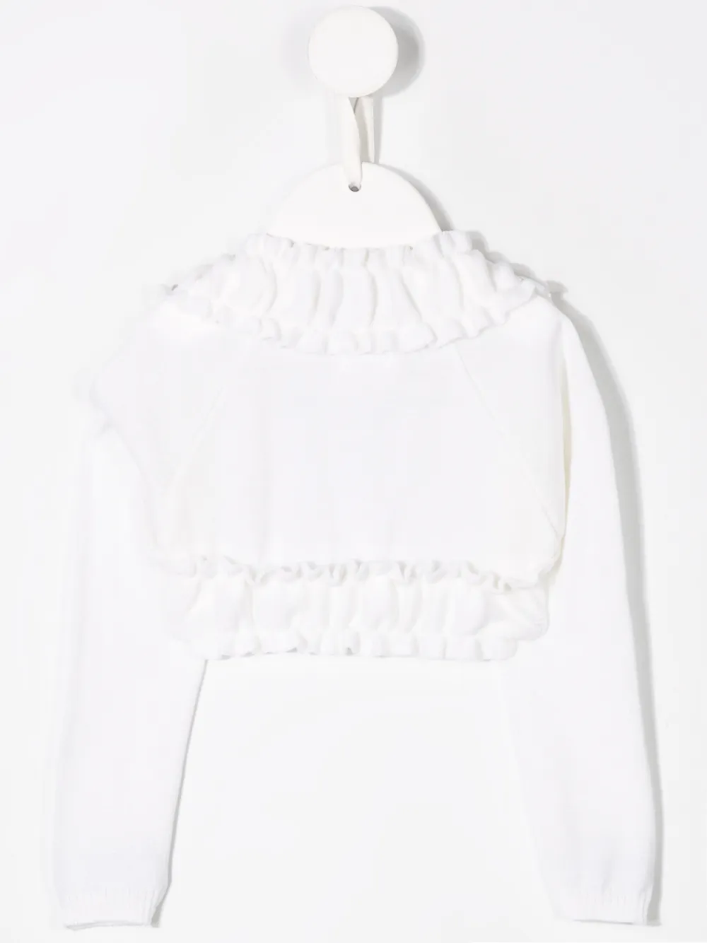 Colorichiari ruched design cardigan | Cardigans | Image 2