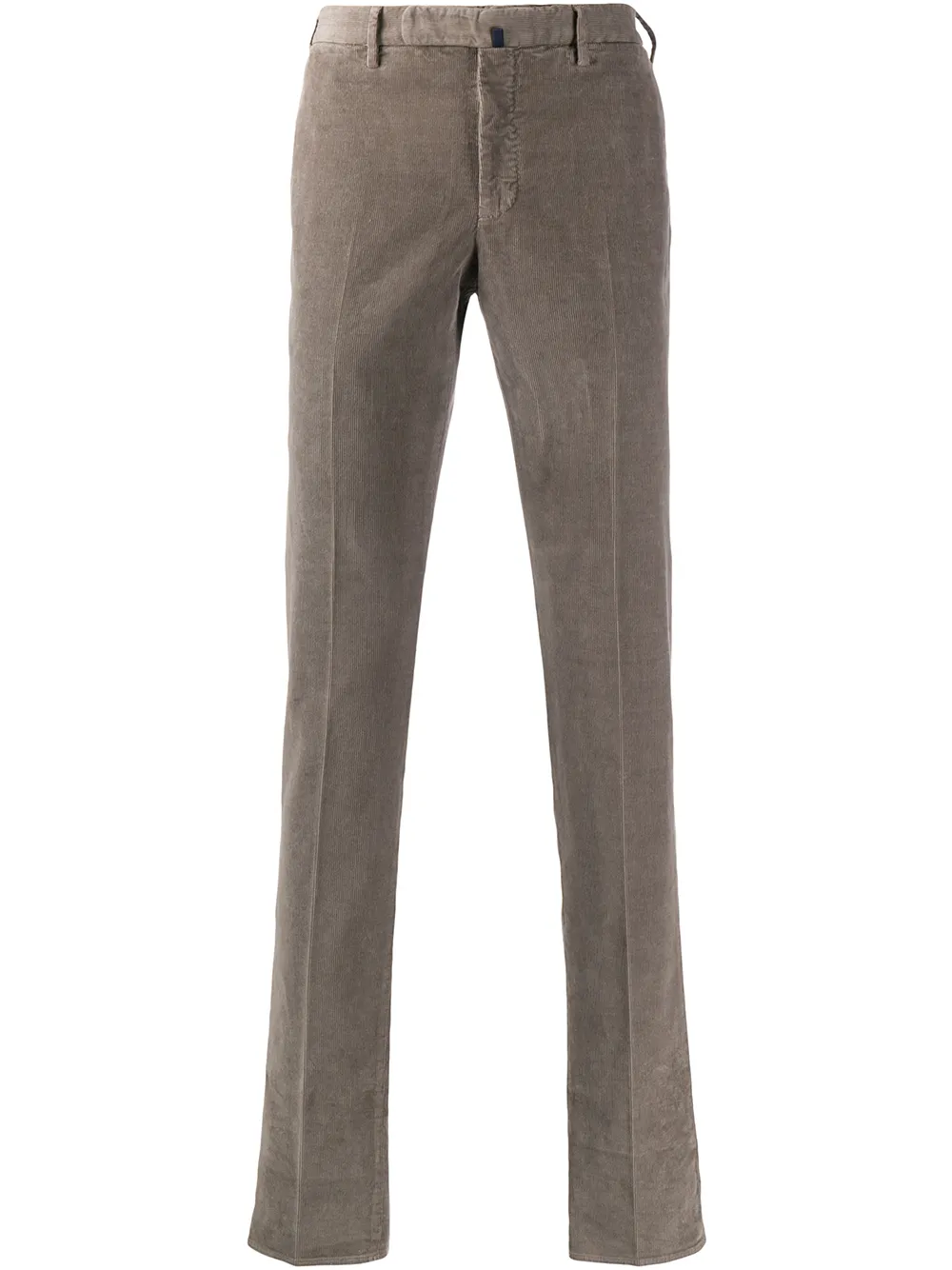 Incotex straight leg corduroy trousers | Brown | Image 1