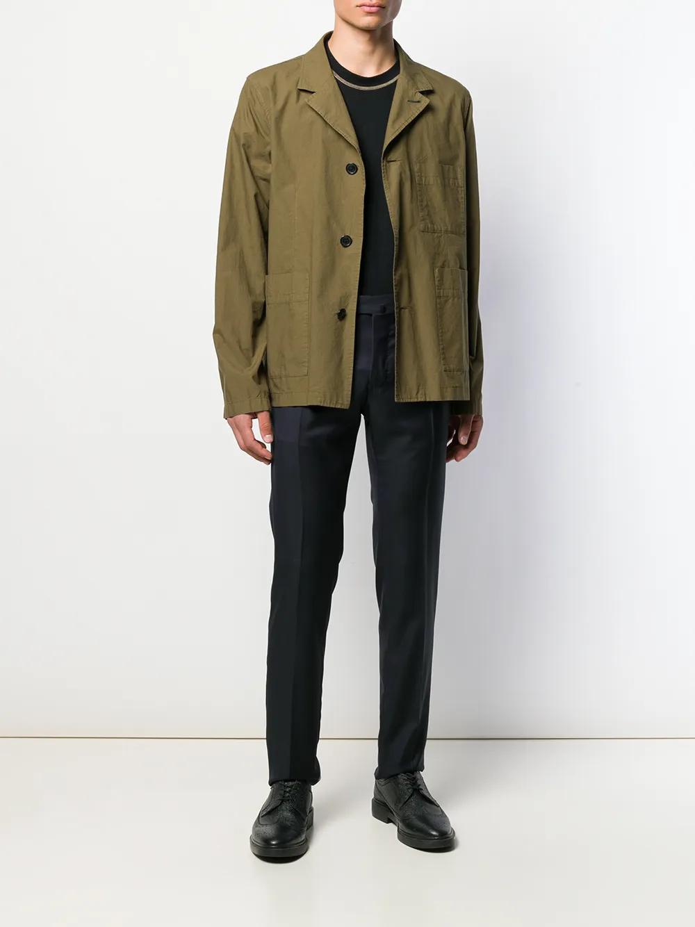 Incotex straight-leg tailored trousers | Tailored Pants | Image 2