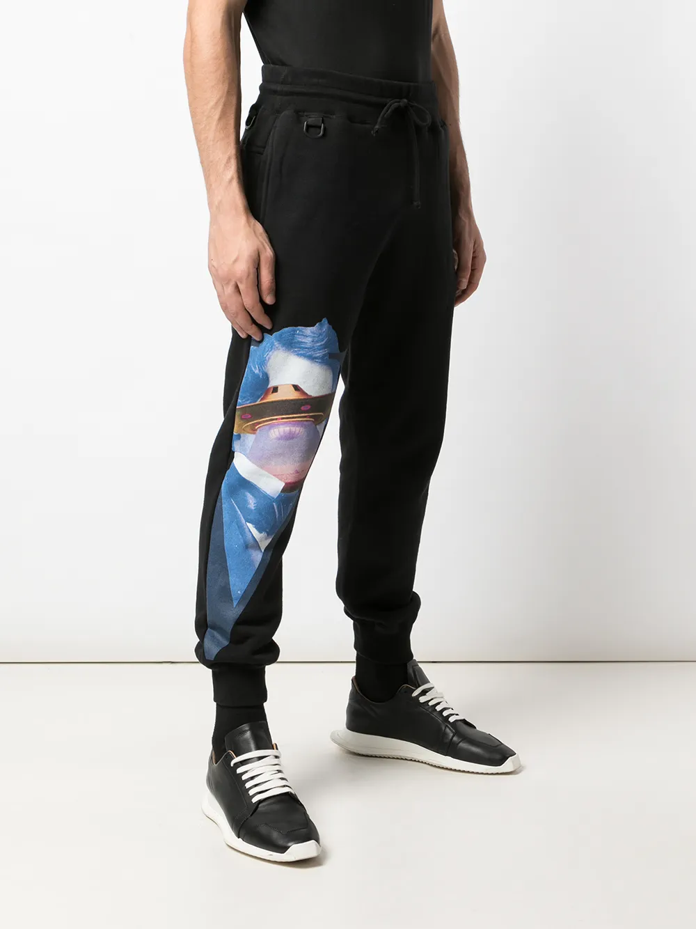 Undercover Trainingsbroek met print Zwart
