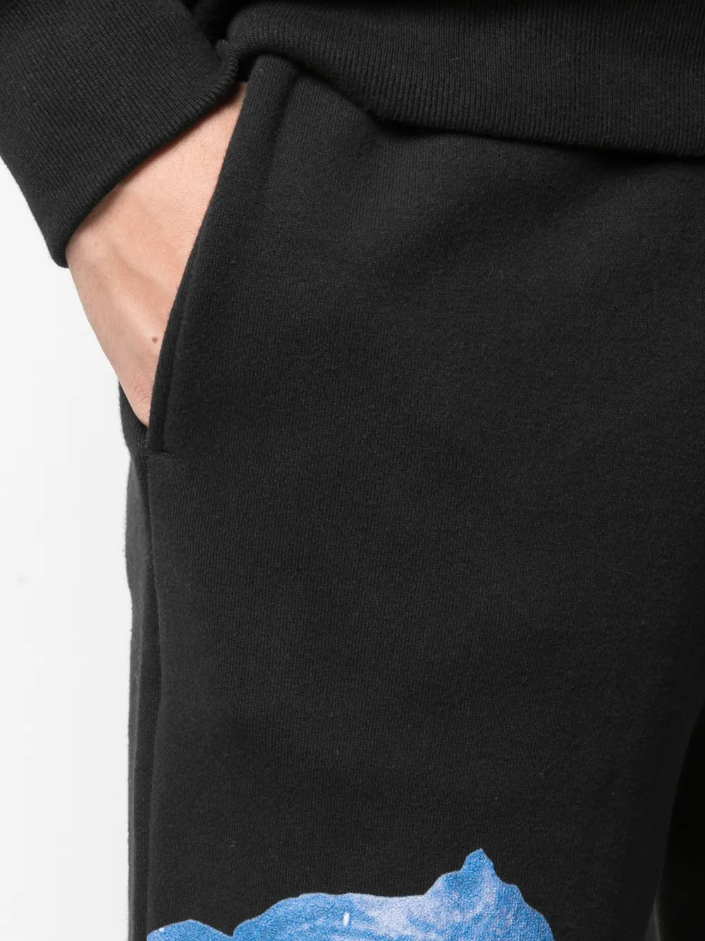 Undercover Trainingsbroek met print Zwart