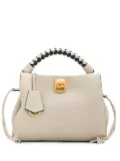 Mulberry small Iris heavy grain tote bag - Neutrals