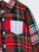 Il Gufo tartan checked shirt