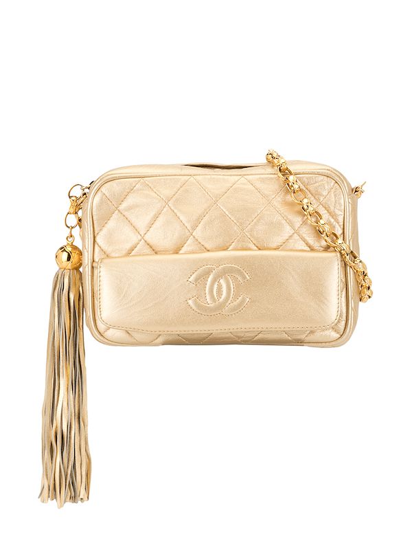 chanel tassel camera bag