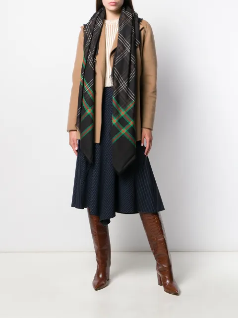 gucci plaid scarf