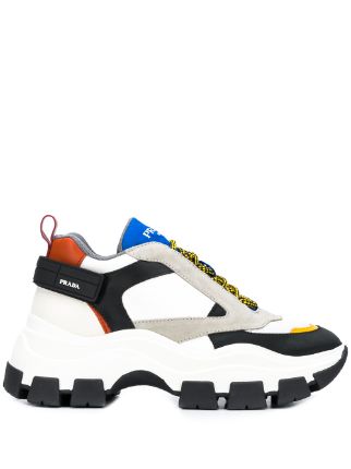 prada pegasus chunky sole sneakers