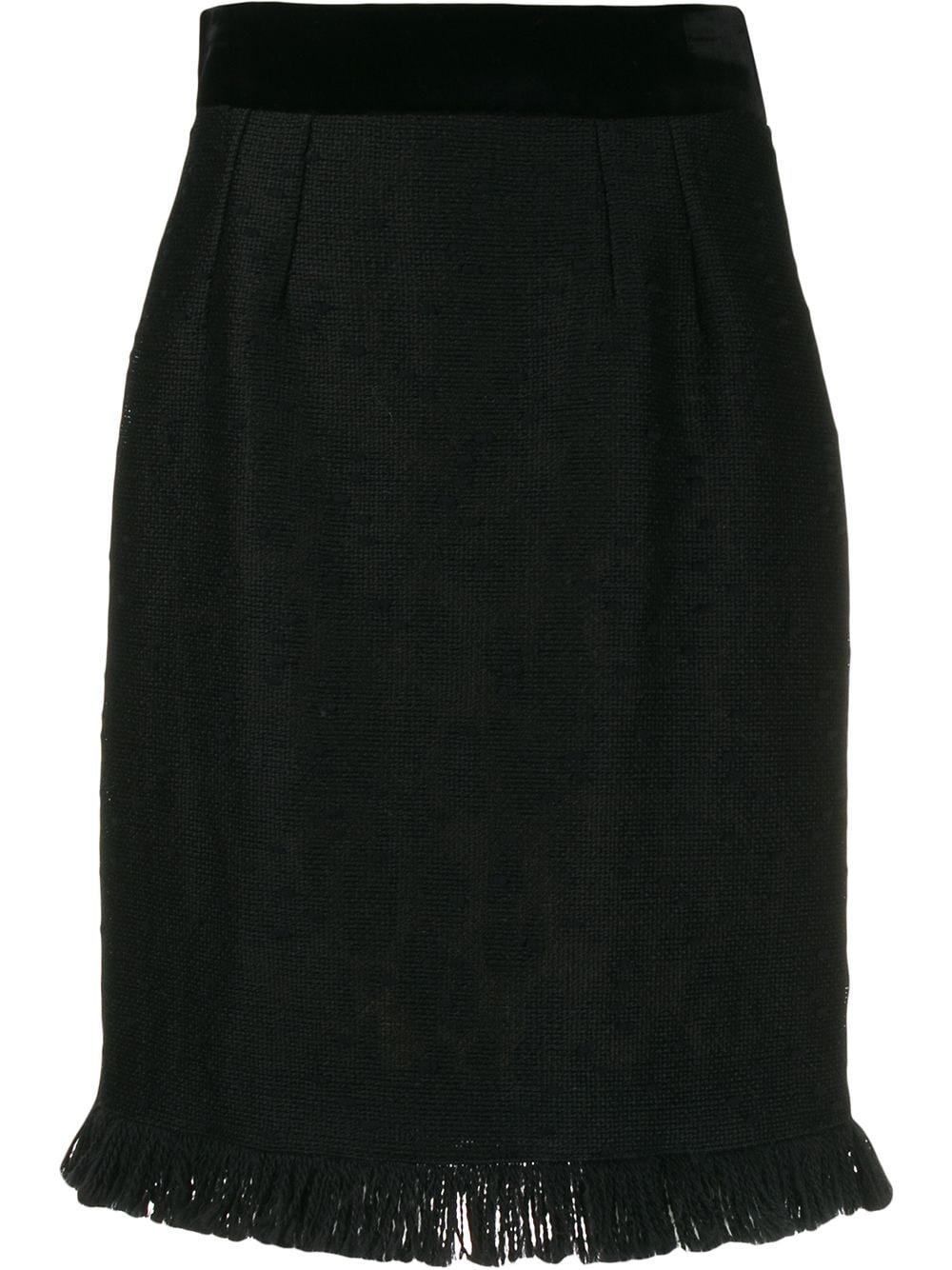 Dolce & Gabbana Frayed Hem Skirt - Farfetch
