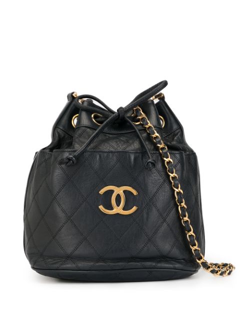 CHANEL drawstring chain shoulder bag Women