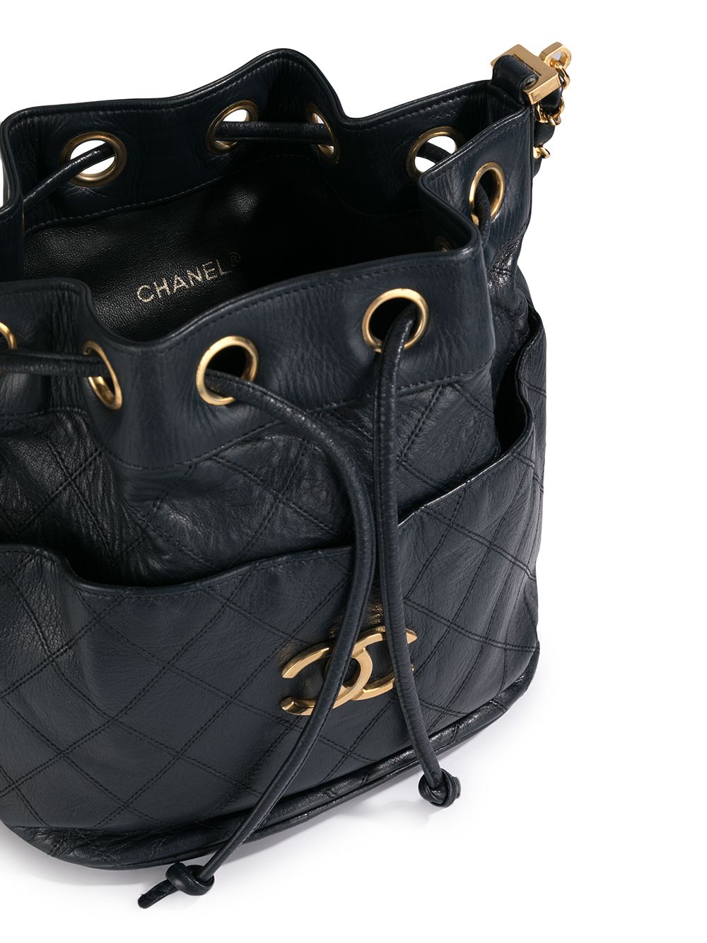 CHANEL drawstring chain shoulder bag Women