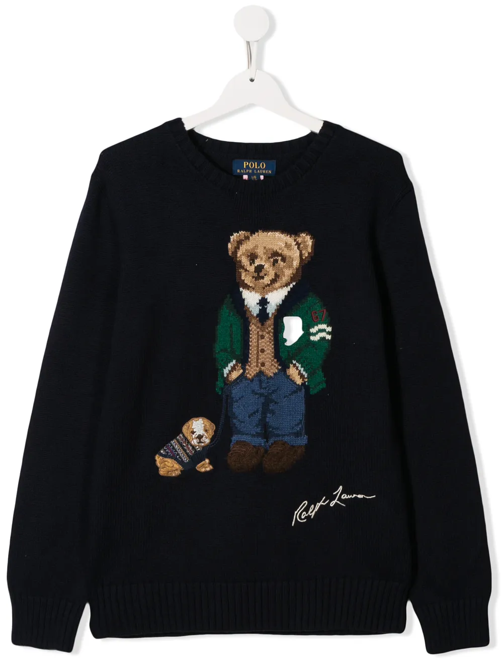 ralph lauren bear sweater kids