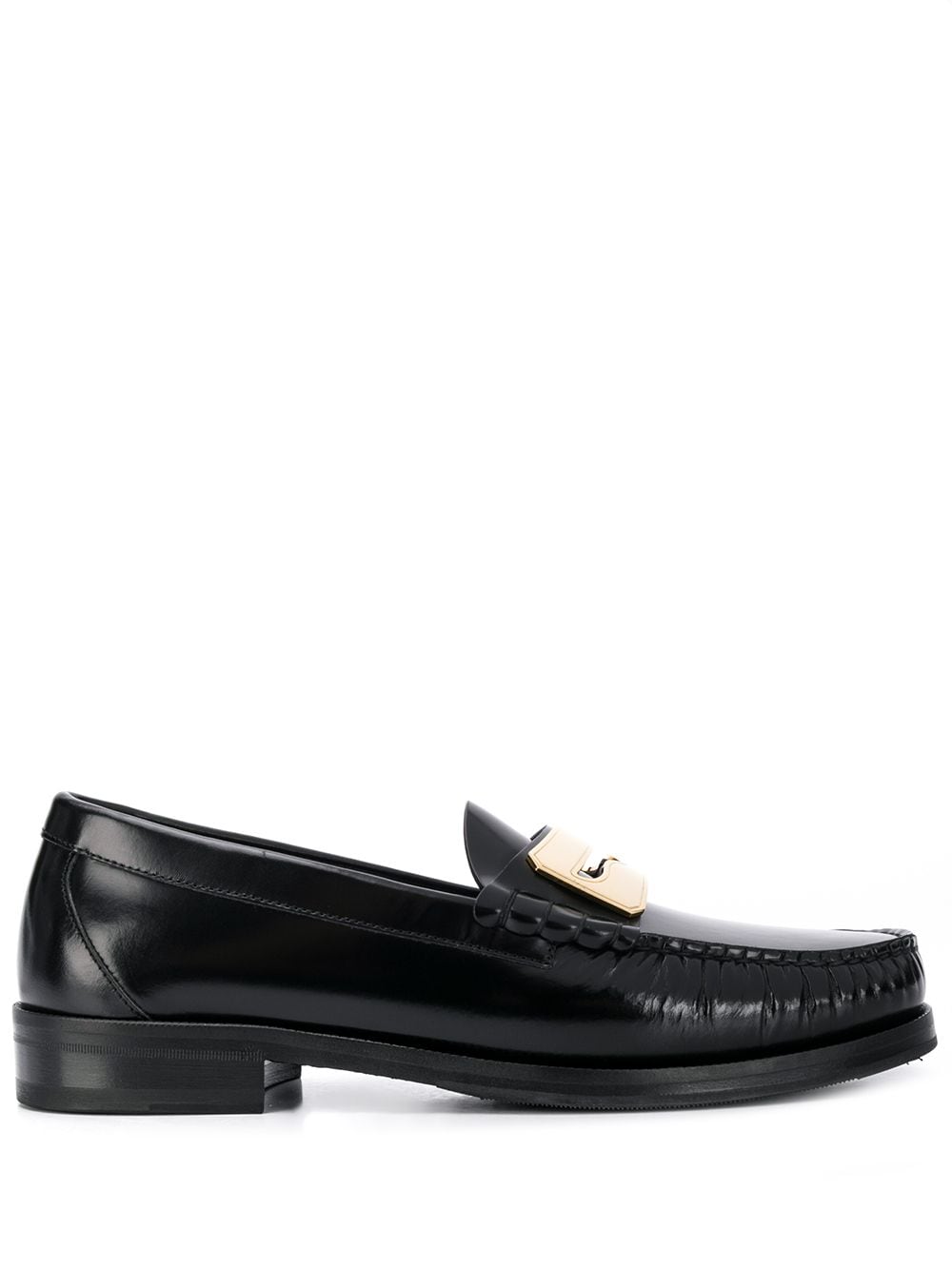 Buscemi Plaque Embellished Loafers - Farfetch