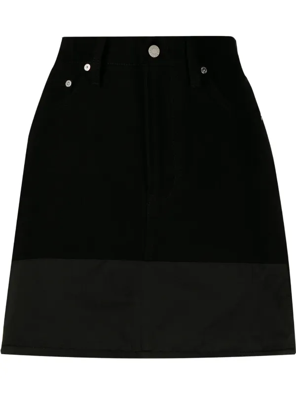 helmut lang denim skirt