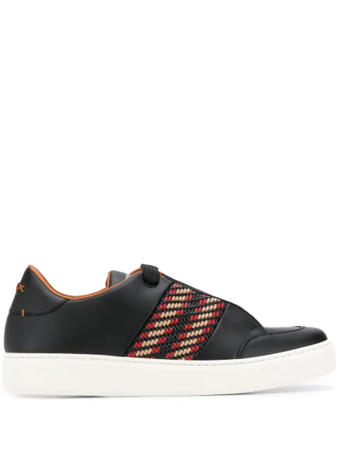 Ermenegildo Zegna Sneakers WOVEN DETAIL SNEAKERS
