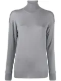 TOM FORD roll neck fine knit jumper - Grey