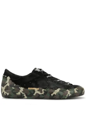 golden goose women's camouflage sneakers