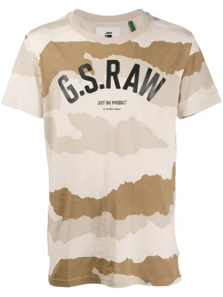 raw camouflage t shirt