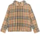الصورة 1 من Burberry Kids بلوزة كلاسيكية كاروهات مزينة بريفية