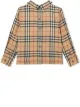 Burberry Kids بلوزة كلاسيكية كاروهات مزينة بريفية