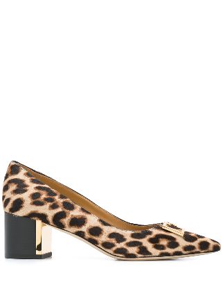 tory burch leopard pump