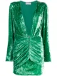 Image 1 of The Attico stud detail textured dress