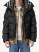 Burberry removable sleeve padded jacket
