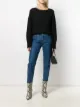 Image 2 of Cavalli Class relaxed-fit fringed jumper