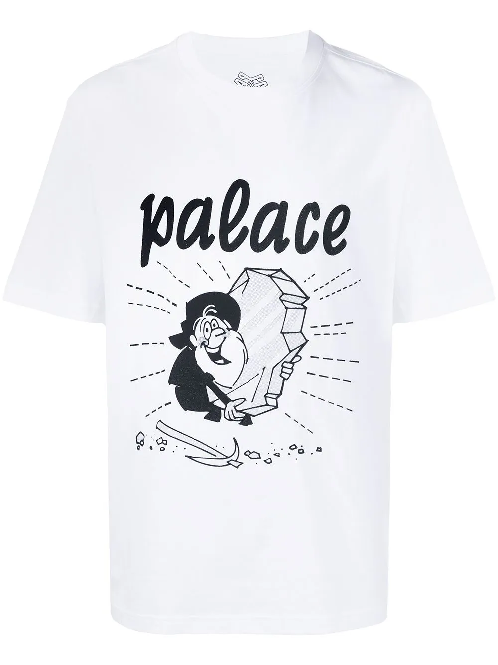 

Palace playera con estampado de pepita de oro - Blanco