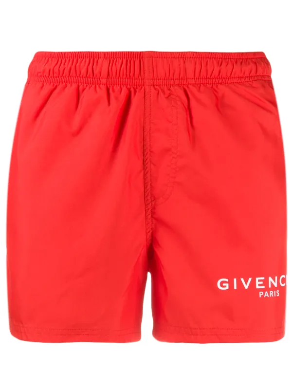 givenchy red shorts