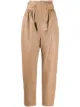 Image 1 of ZIMMERMANN tapered leather trousers