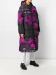 Diesel Donsjas met bloemenprint