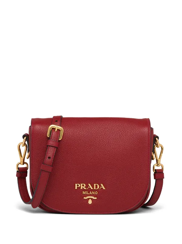 prada red shoulder bag