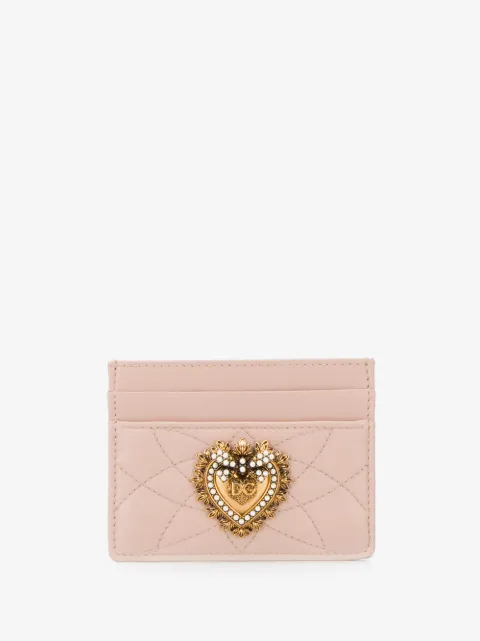 Dolce & Gabbana Devotion quilted card holder