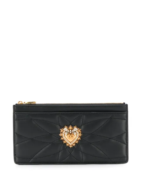 Dolce & Gabbana  Carteira Devotion com zíper 