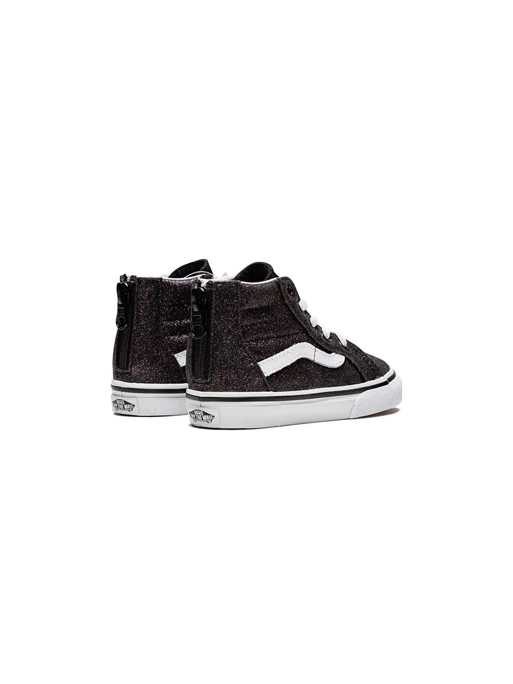 Vans Kids Sk8-Hi Zip sneakers (GLITTER STARS)BLACK TRU