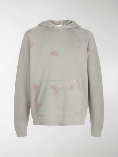 John Elliott double-dye print hoodie grey | MODES