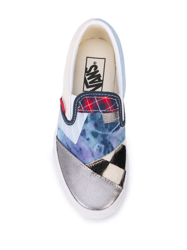 vans patchwork slip on