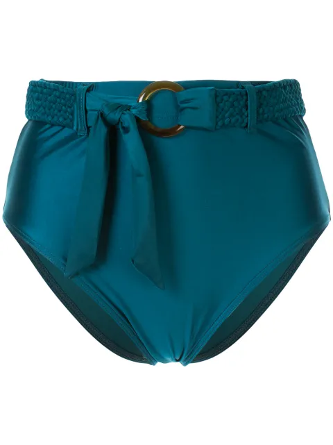 Duskii Océana belted high waisted bikini bottoms