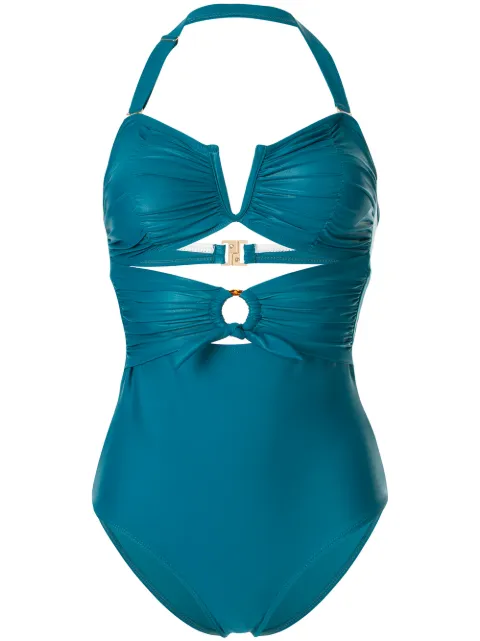 Duskii Océane ruched waist swimsuit