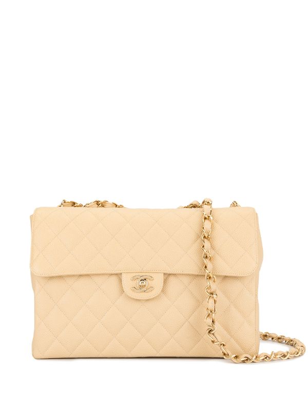 chanel double chain shoulder bag