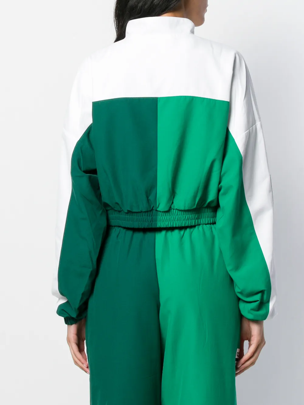 cropped adidas track jacket