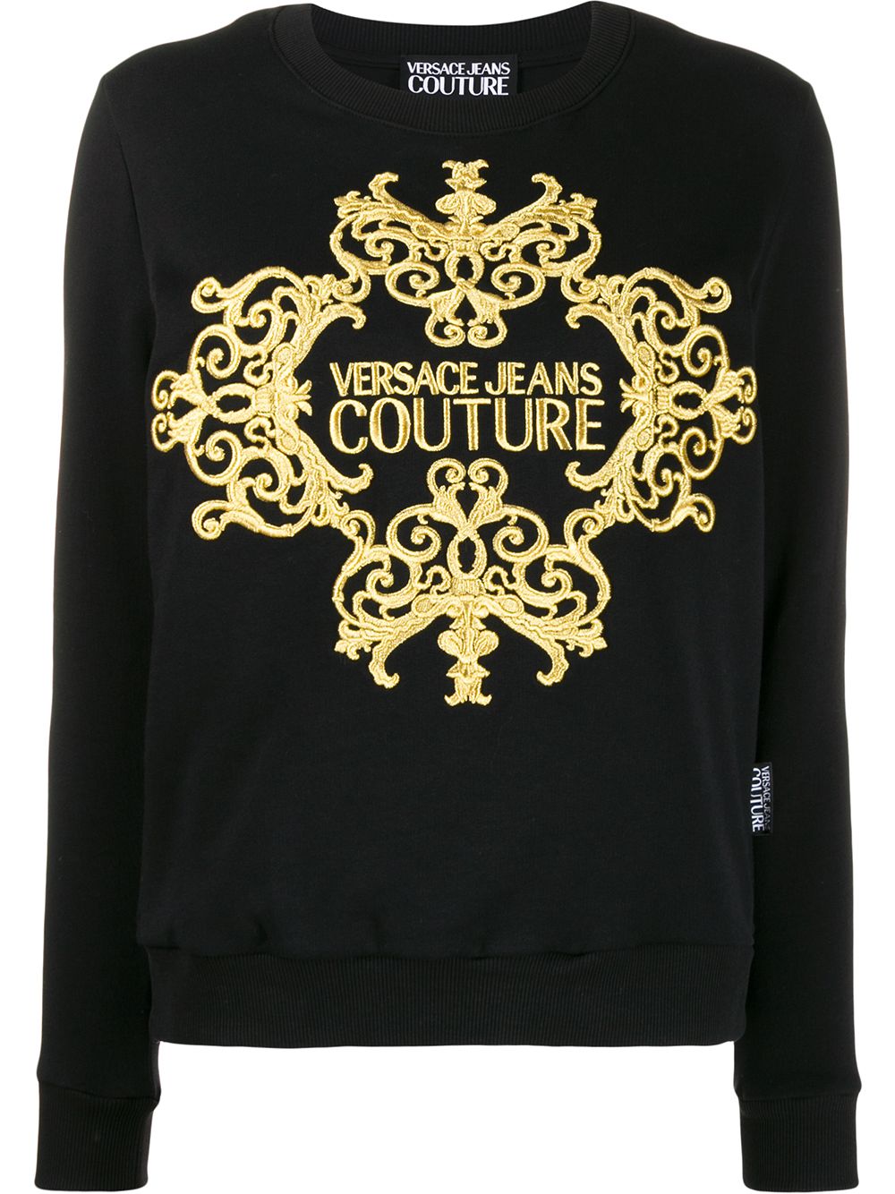 фото Versace jeans couture толстовка с принтом baroque