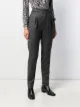Saint Laurent Pantaloni affusolati a vita alta