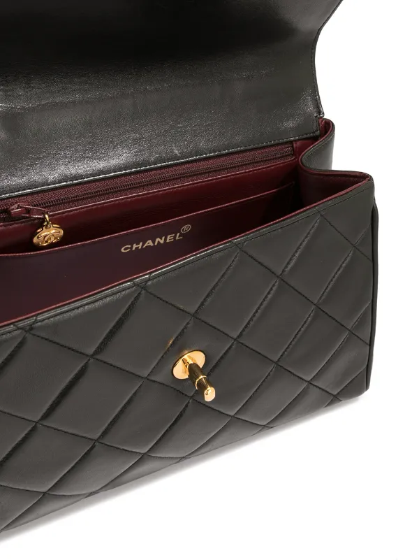 CHANEL Pre-Owned キルティング ハンドバッグ | ブラック | FARFETCH JP