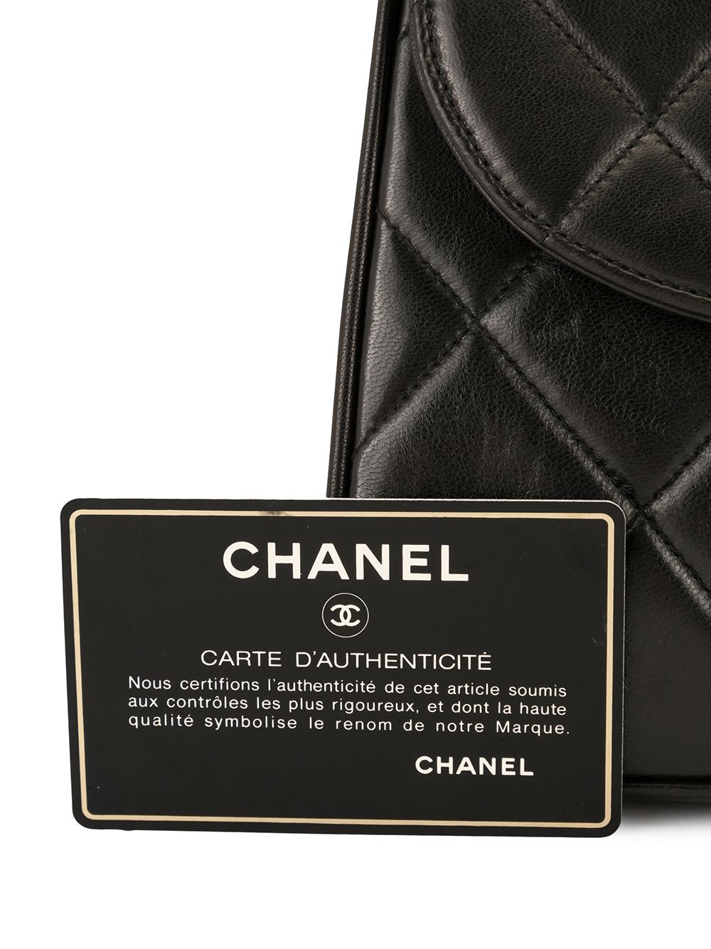 CHANEL diamond quilted trapeze tote Women