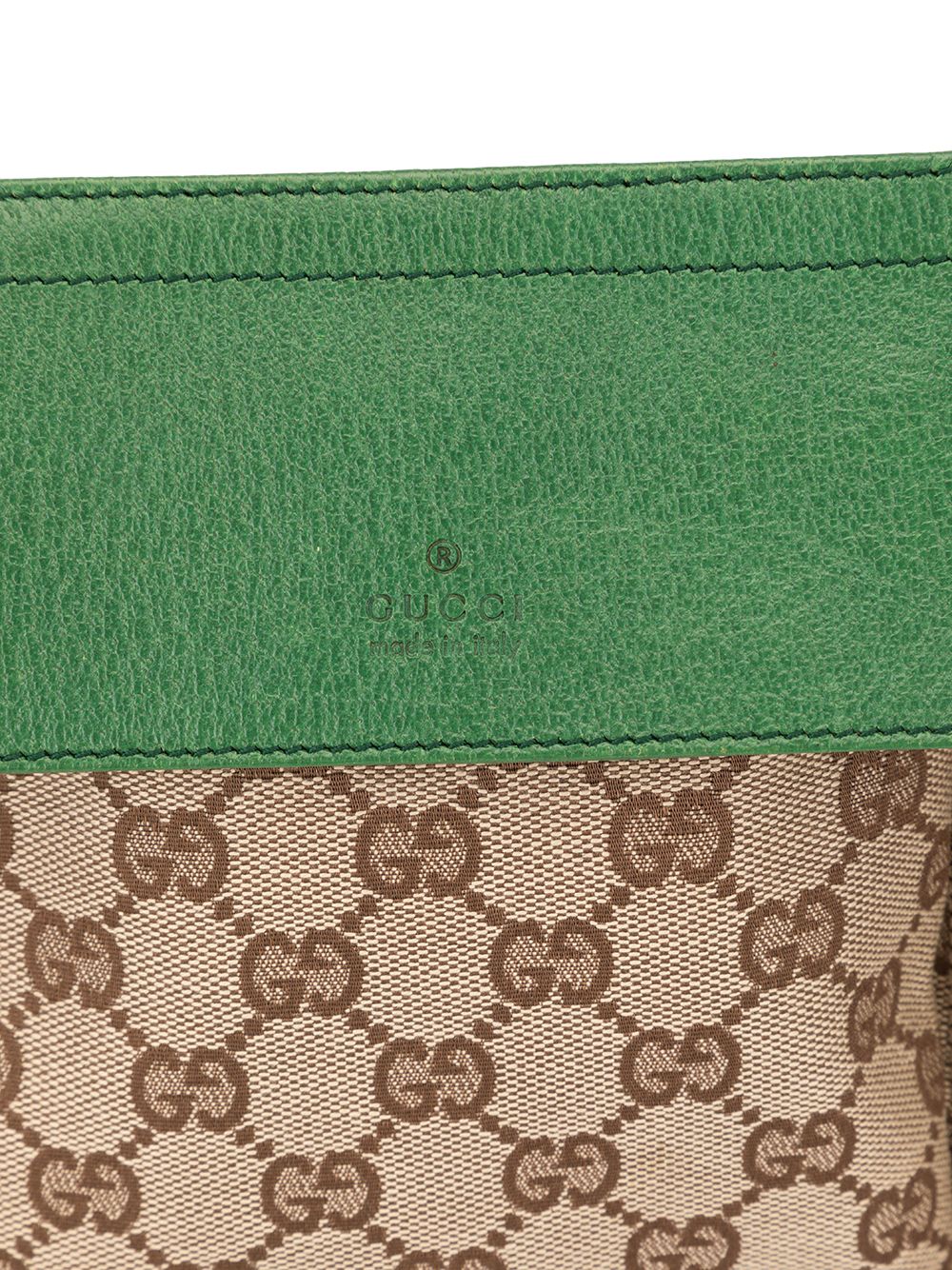 фото Gucci pre-owned поясная сумка shelly line с узором gg supreme