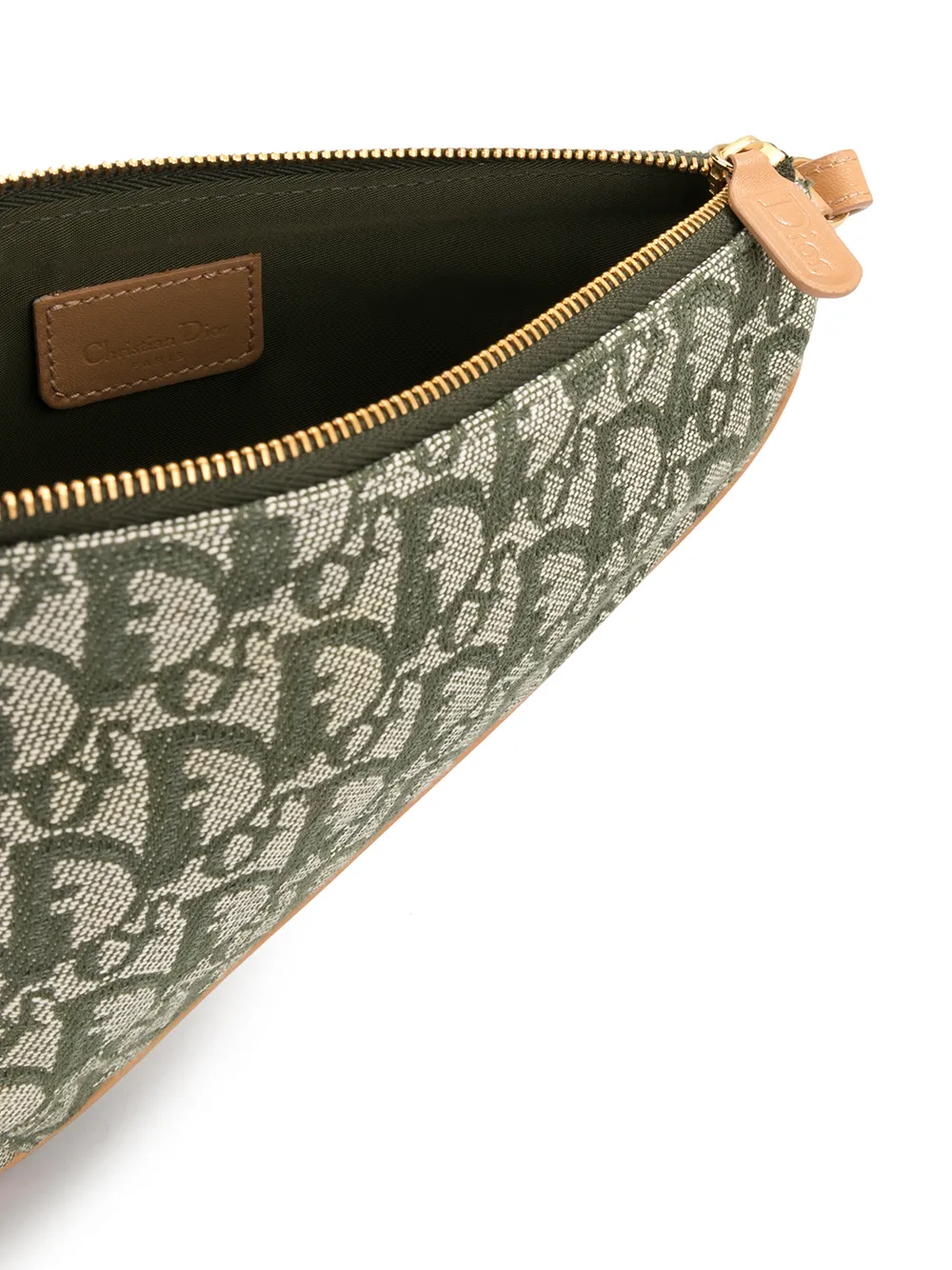 Christian Dior Trotter Pattern Saddle Bag Farfetch