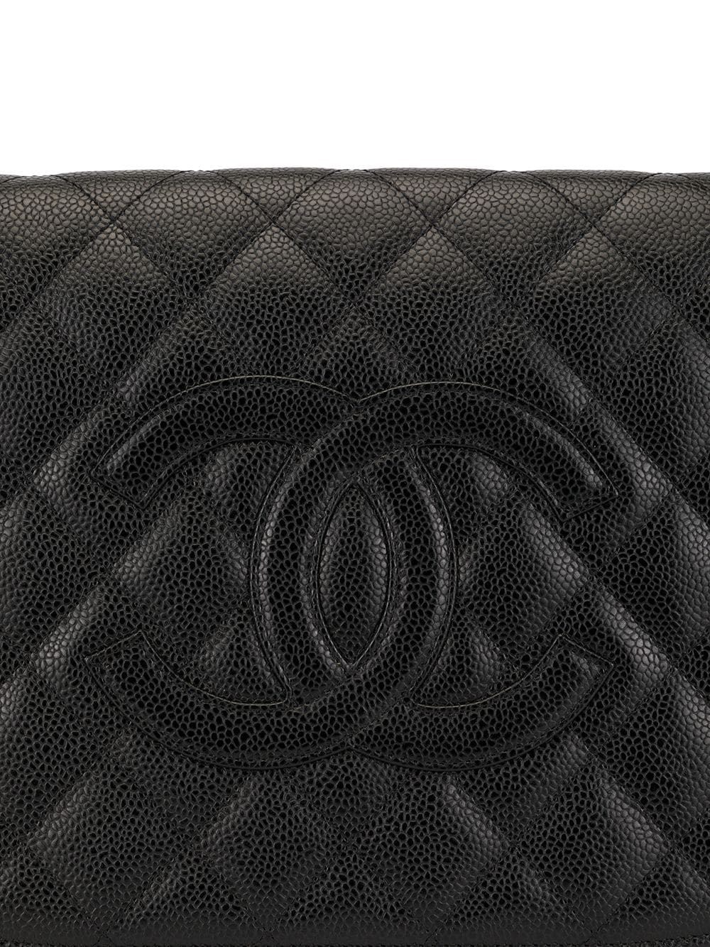 фото Chanel pre-owned стеганая сумка на плечо с цепочкой