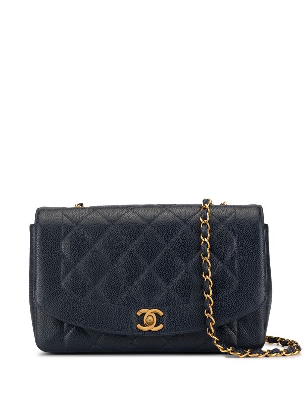 quilted chain shoulder bag