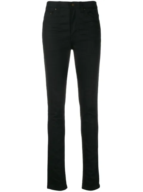 Click to view more detailed imagery on our partner's website Saint Laurent High-waisted Skinny Jeans In Black