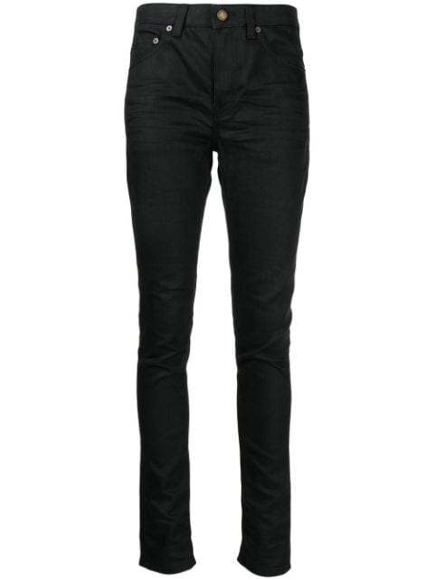 Saint Laurent jeans i smal passform
